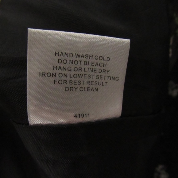 Charcoal Gray Soft Ribbed Asymmetrical Motto Jacket  S/M - Picture 15 of 16